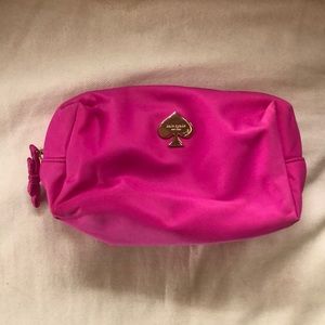 Kate Spade Pink Cosmetic Bag